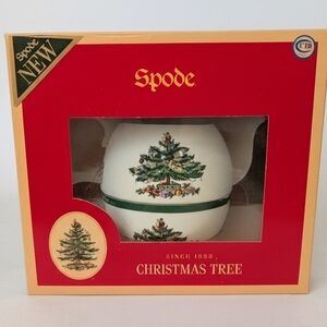 Spode "Christmas Tea For One" Teapot/Cup